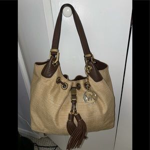 Michael Kores Camden Drawstring Shoulder Tote
